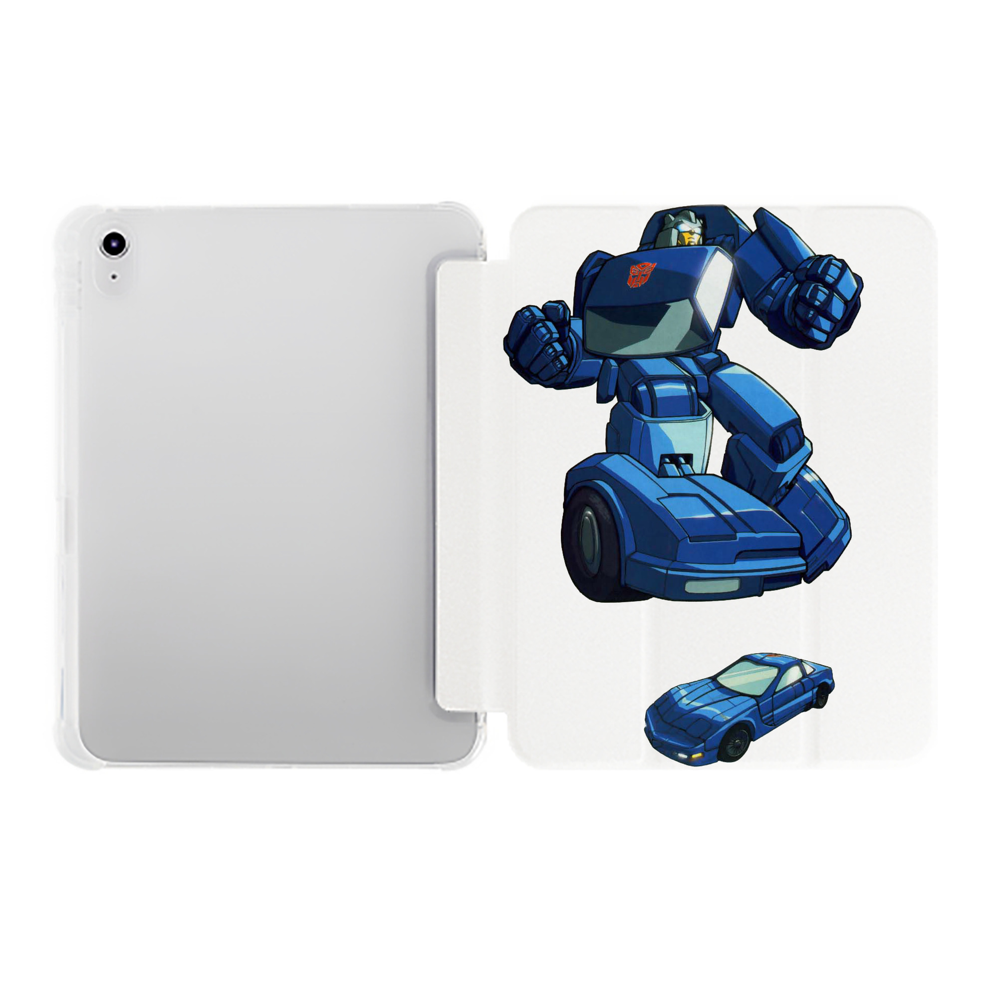 （画像用）  IPad ケース ペン収納付き 三つ折りスタンド PUレザー×シリコン 対応機種9.5/10.5/10.9インチ